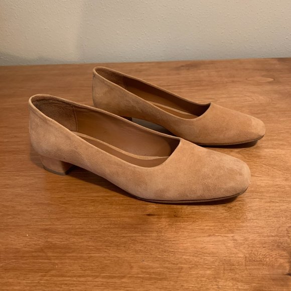 BY FAR Tan Suede Flats - Picture 5 of 11